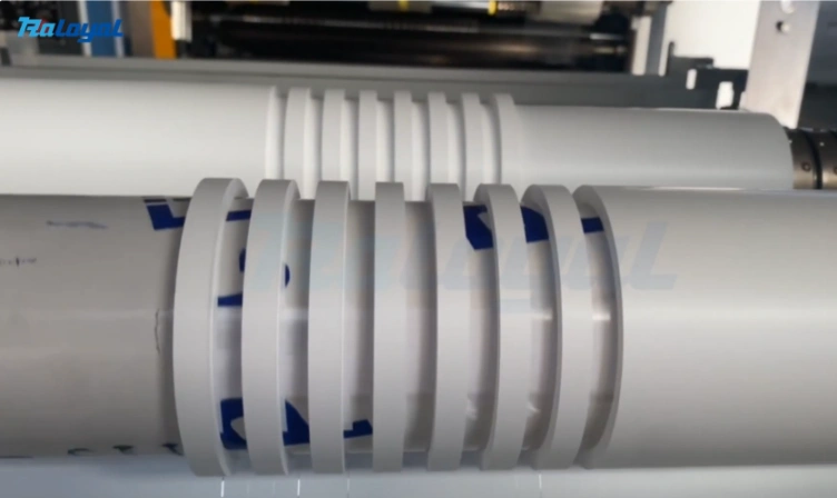 在芯系列分切机上测试PTFE材料 | 10mm薄膜精密分切